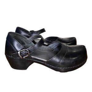 Dansko Sally Platform Mary Jane Black Blogs Women's EU 38, US 7.5/8